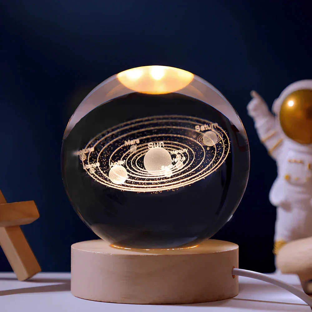 3D-kaiverrettu koristevalaisin Celestia - Image 3