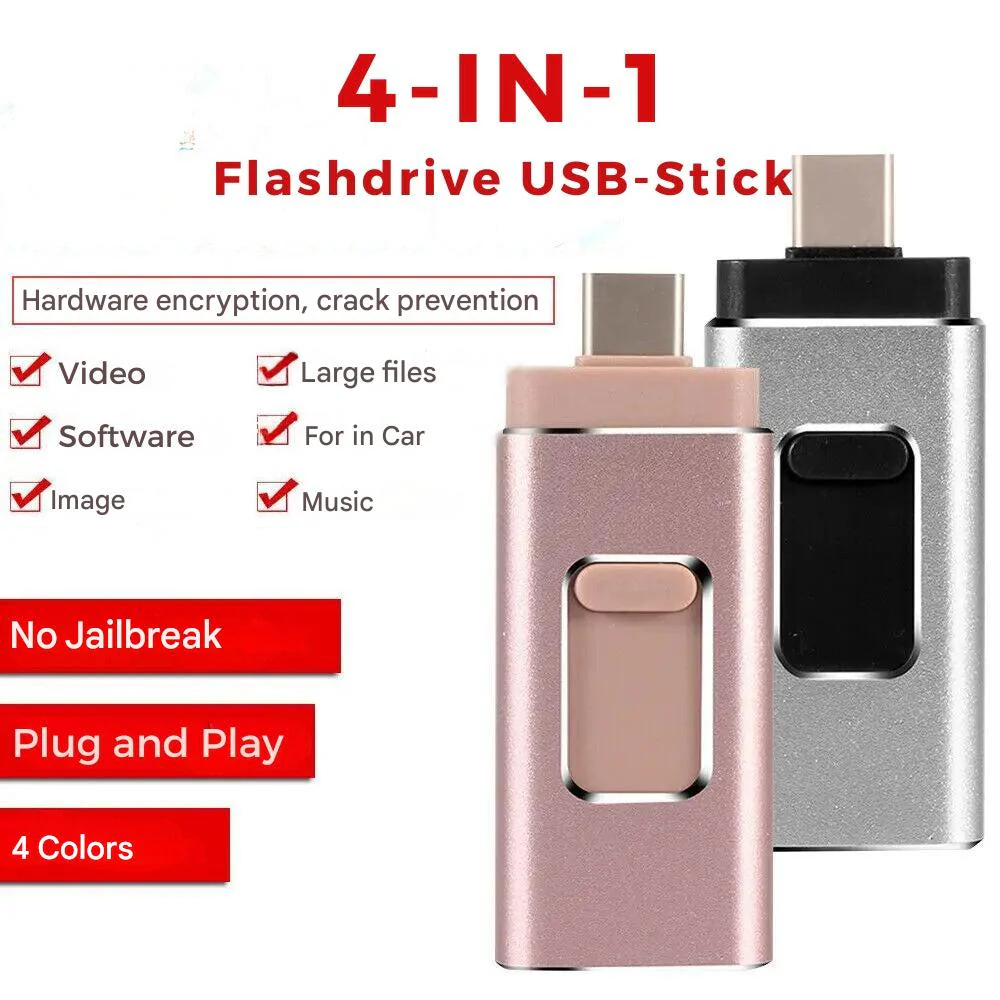 4-in-1 Flash Drive Universaalille Käytölle - Image 4