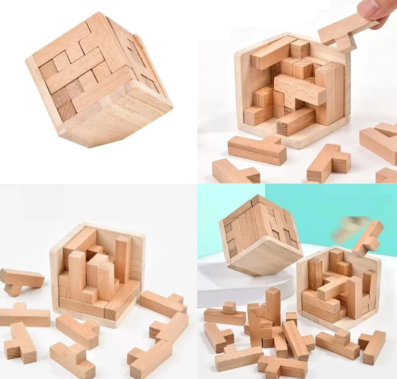 Aikuisten Palapeli Kolmion Muotoinen Haasteellinen 3D-Pulma - Image 4