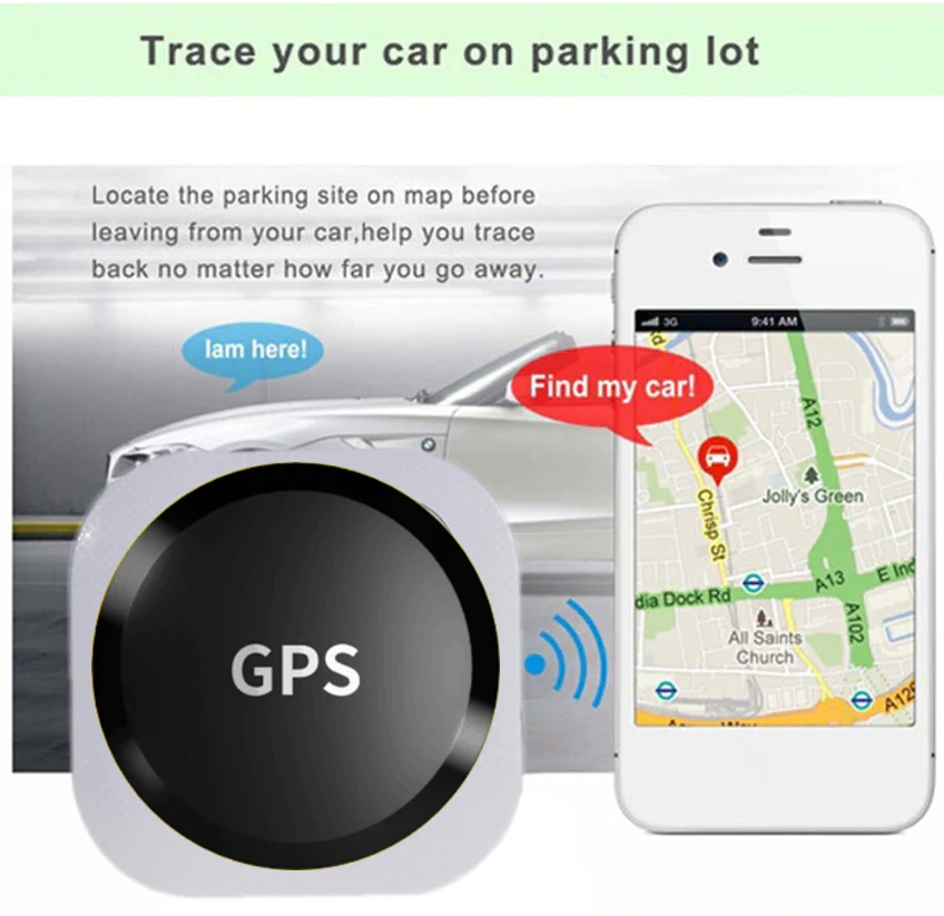 Ajoneuvojen GPS Sijaintilaite Innovatiivinen Kestävä Muovi ja Metalli - Image 2