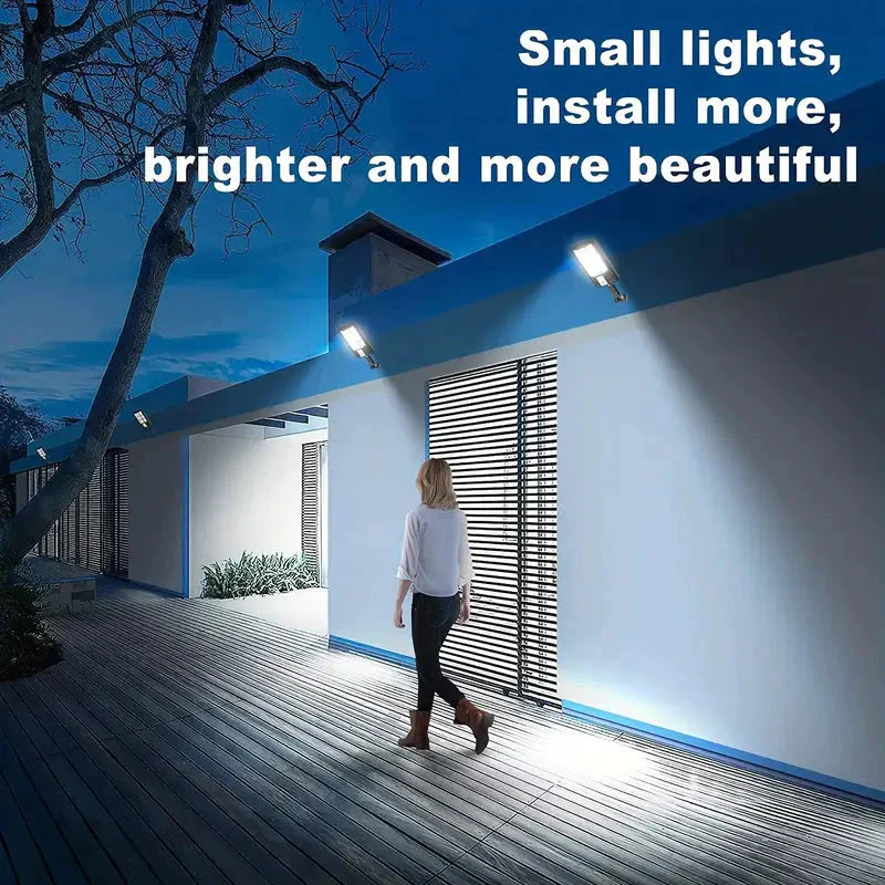 Aurinkovoimainen Ulkovalaisin Liiketunnistimella Seinälle 5000 Lumenia - Image 5