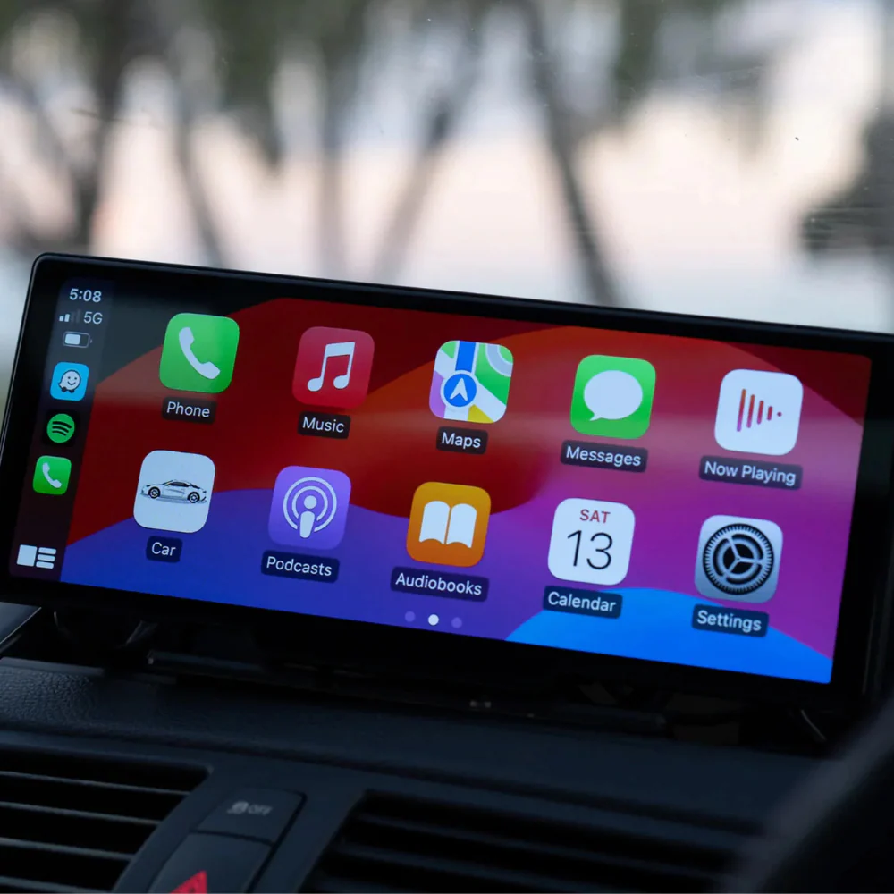 Auton Älynäyttö 26 cm Monitoimitoiminnolla Langaton CarPlay ja Android Auto - Image 3