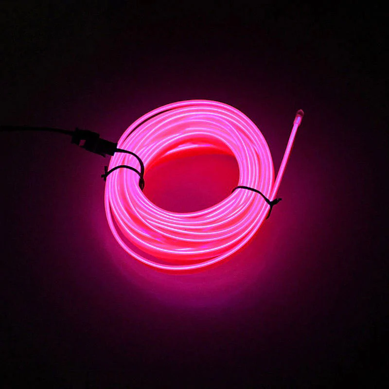 Auton Neonvalaistuspaketti USB-liitännällä Muokattavalla Valokaapelilla - Image 13