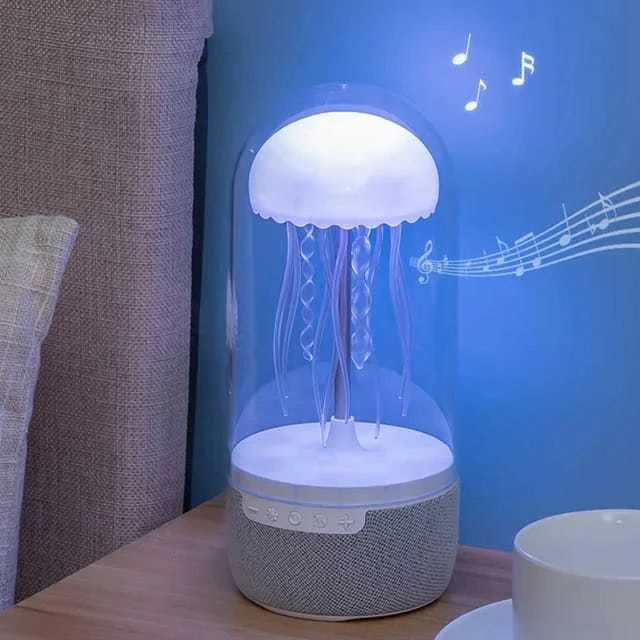 Bluetooth Kaiutin Jellyfish Neonvalot Visuaalinen Elämys - Image 2