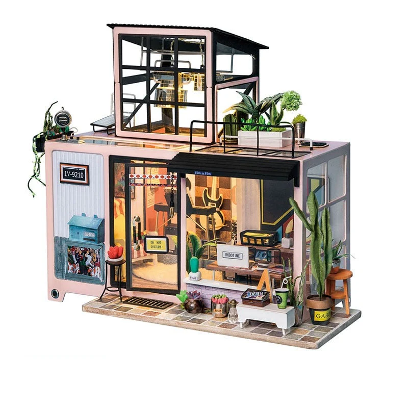 DIY puinen miniatyyri talo Kit - Image 4
