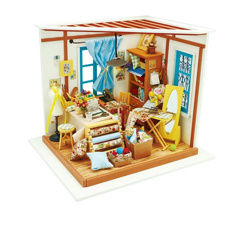 DIY puinen miniatyyri talo Kit - Image 5