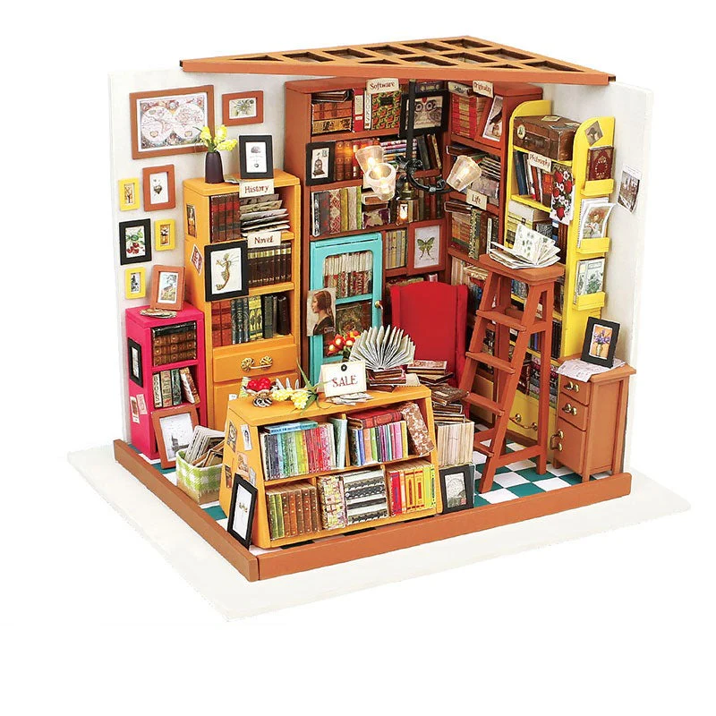 DIY puinen miniatyyri talo Kit - Image 6
