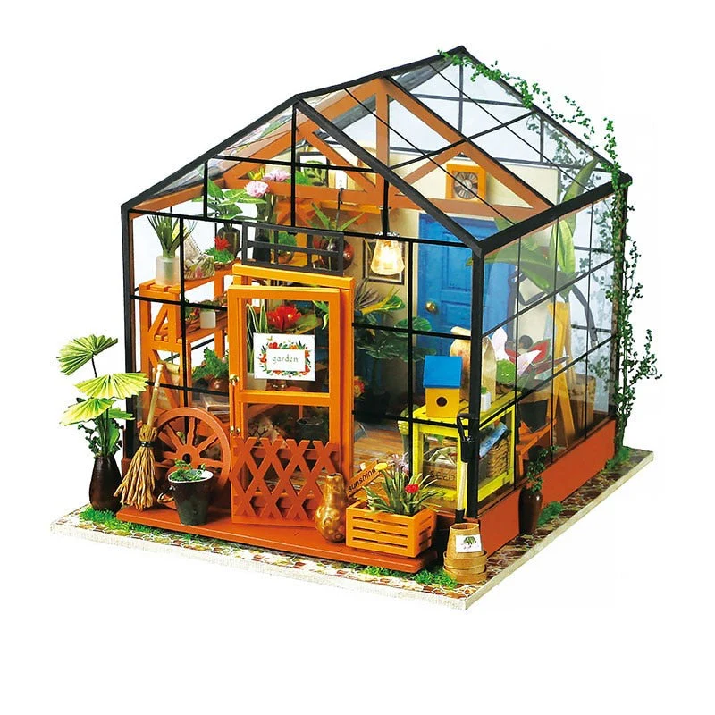 DIY puinen miniatyyri talo Kit - Image 7