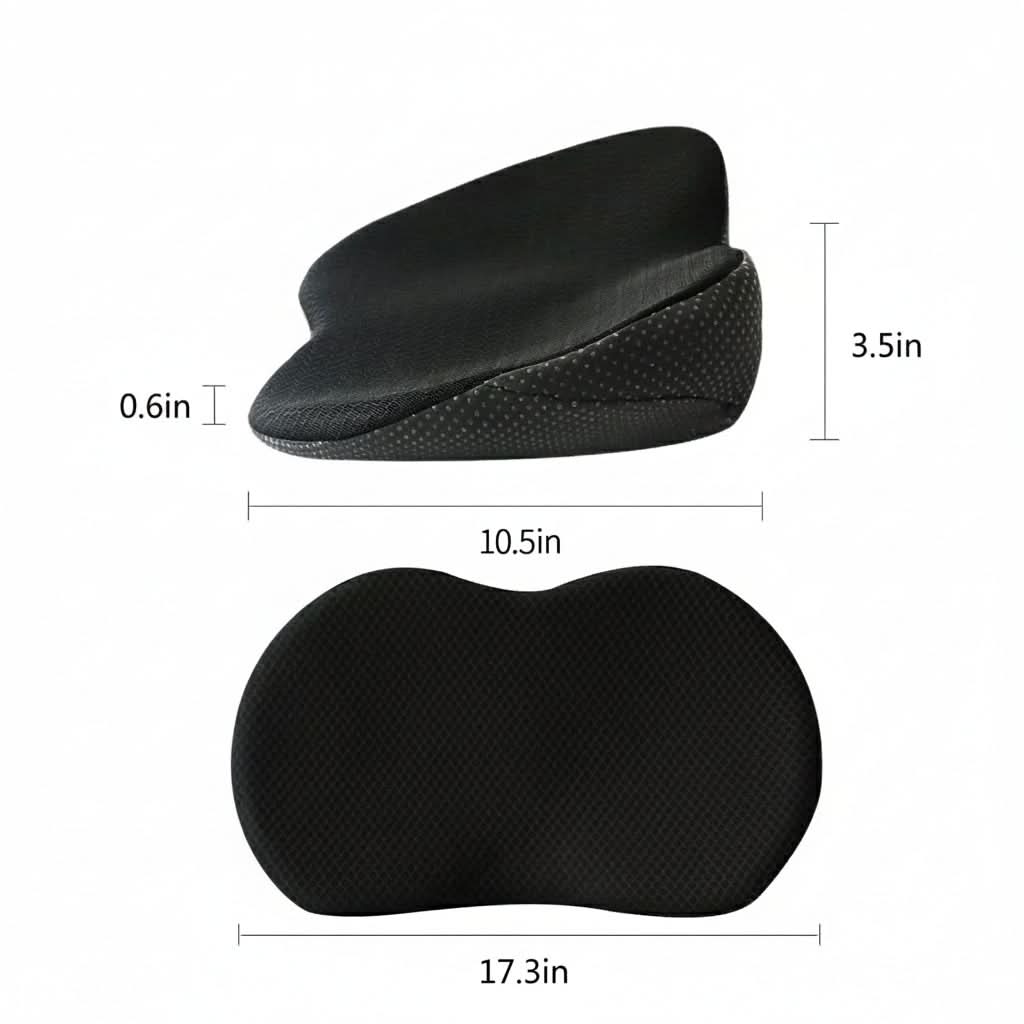 Ergonominen Istuintyyny Autoon ja Toimistoon Mukavuustuki - Image 6