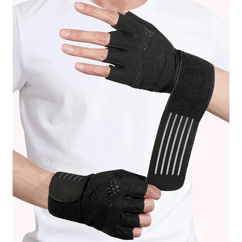 Fitnesskäsineet Rannetukella ja Hengittävällä Muotoilulla - Image 8