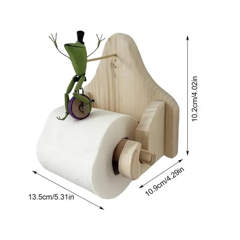Hauska WC-paperin pidike Sammakko Ajelijana - Image 6