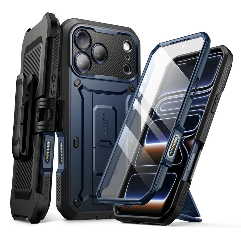 iPhone 17 Pro Max -kotelolle 6,9 Kestävä Suojakotelo - Image 8