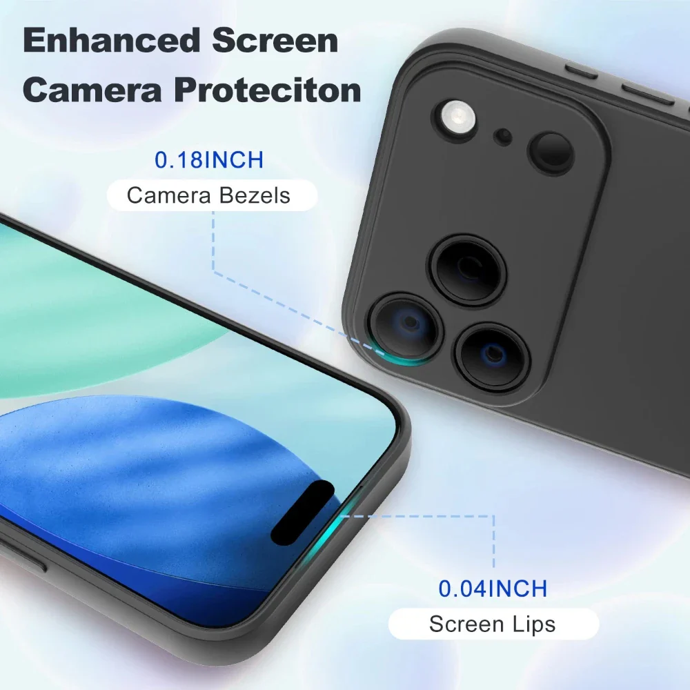 iPhone 17 Pro Max Suojakuoret Moderni Silikoninen Muotoilu - Image 5