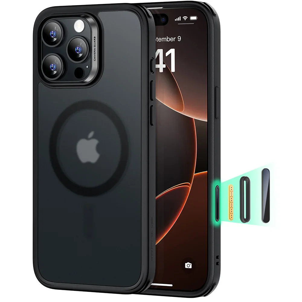 iPhone 16, 17 Pro Max, Iphone air  Suojakuori MagSafe-kameran Ohjauksella - Image 17