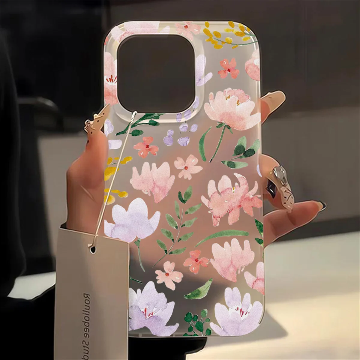iPhone 12,13,14,15,16,17, Pro Max, Pro Suojakuoret Läpinäkyvä Mattapinta Tyylillä - Image 4