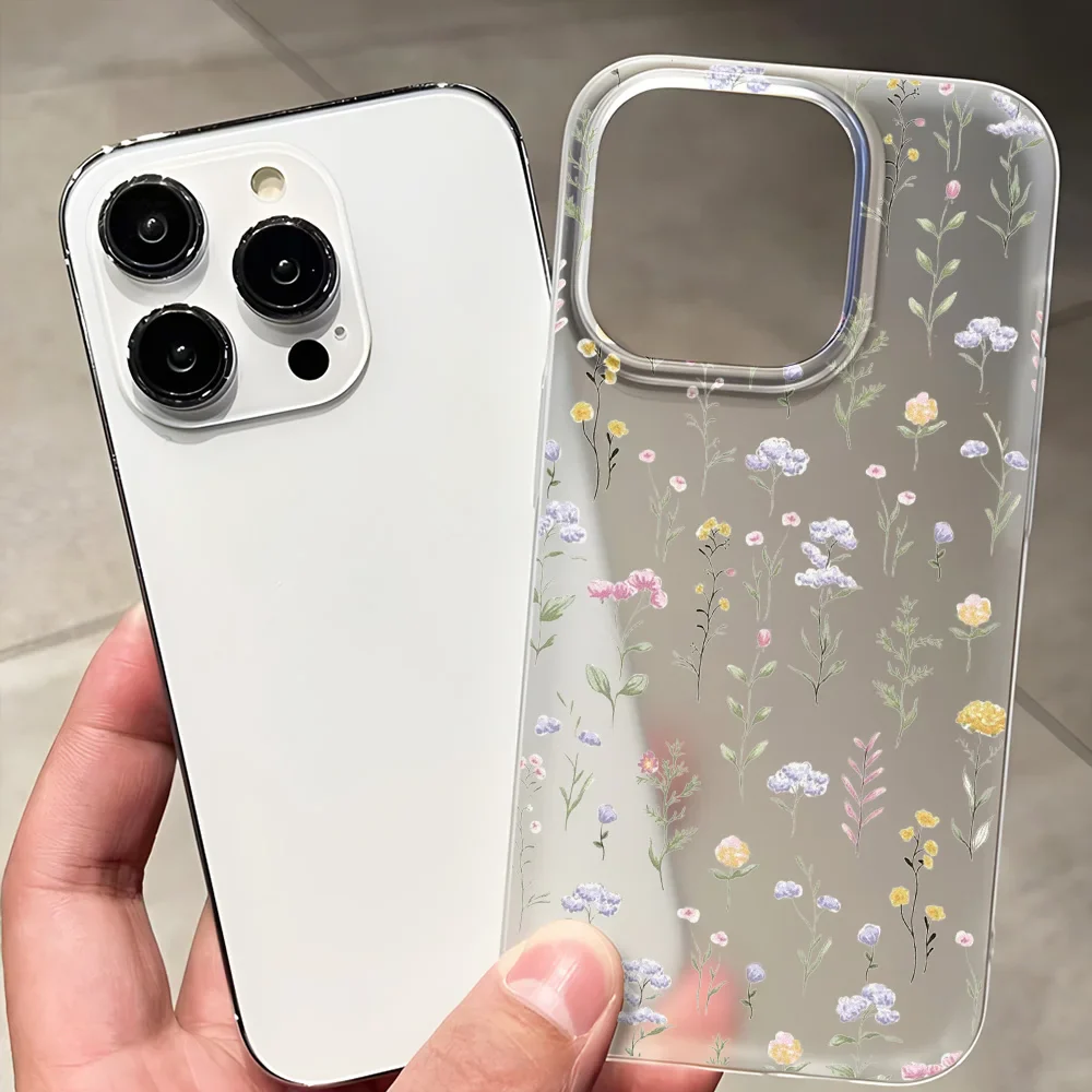 iPhone 12,13,14,15,16,17, Pro Max, Pro Suojakuoret Läpinäkyvä Mattapinta Tyylillä - Image 5