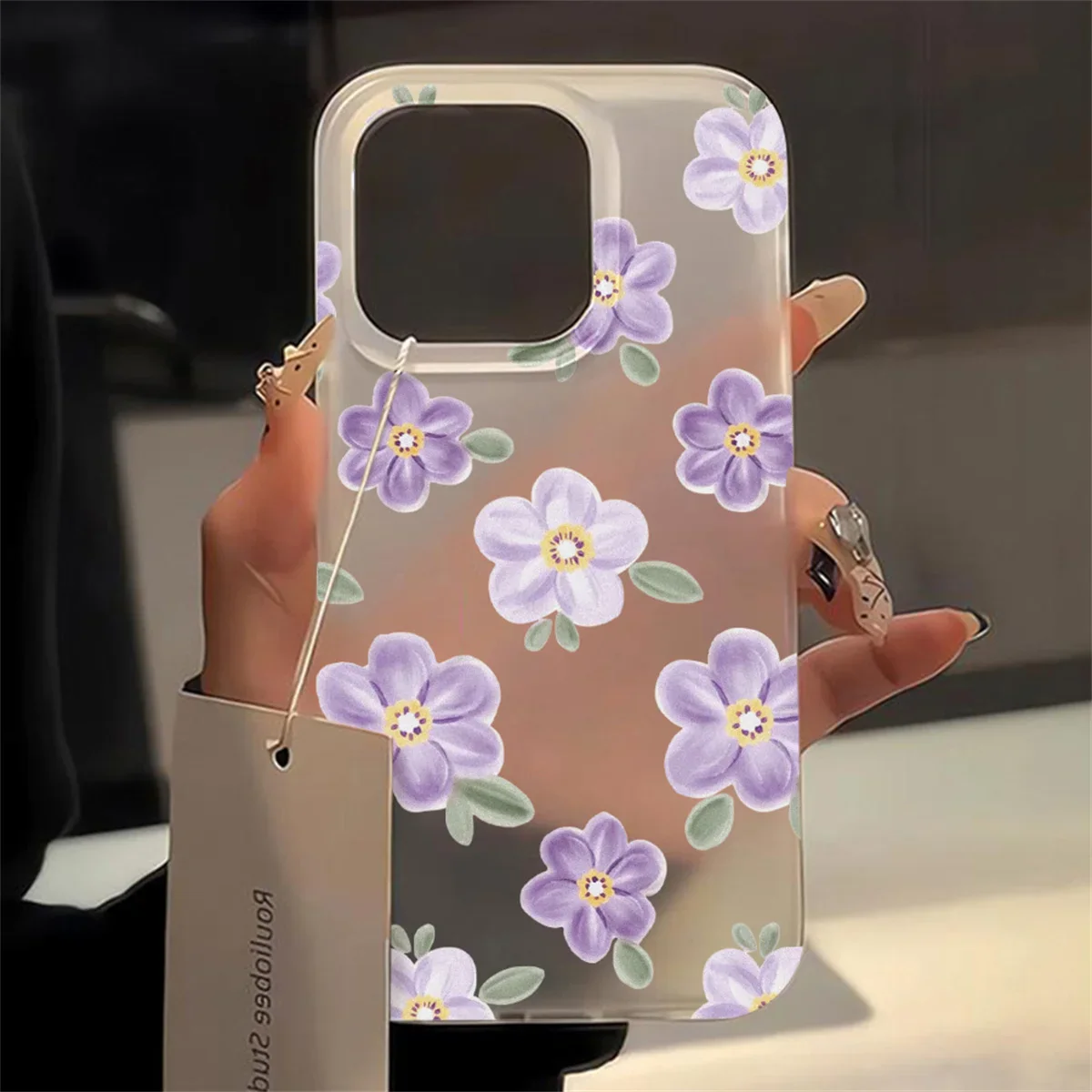 iPhone 12,13,14,15,16,17, Pro Max, Pro Suojakuoret Läpinäkyvä Mattapinta Tyylillä - Image 8