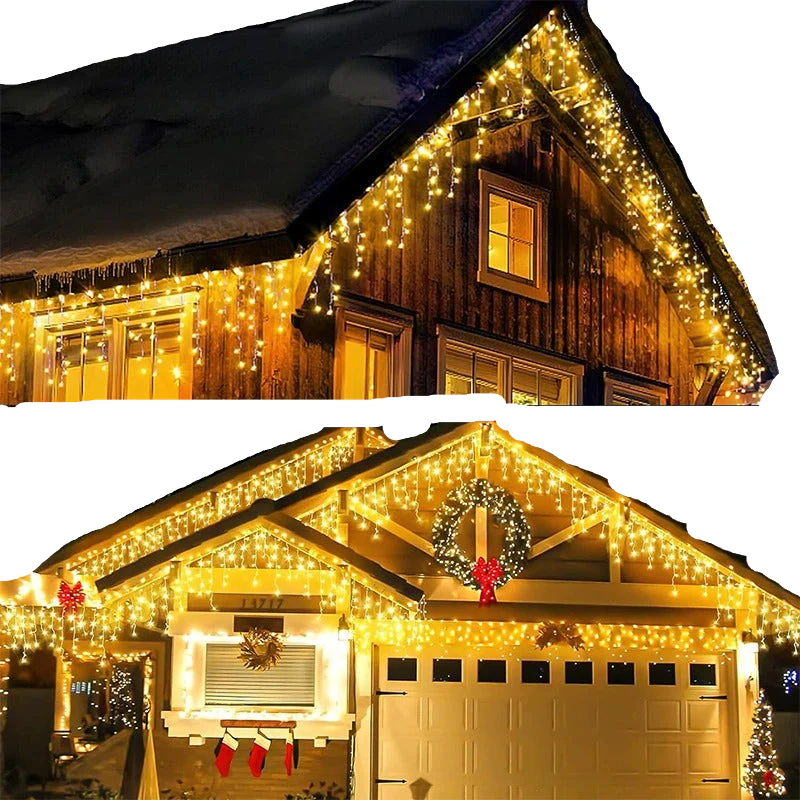Jouluvaloverho LED-valoilla
