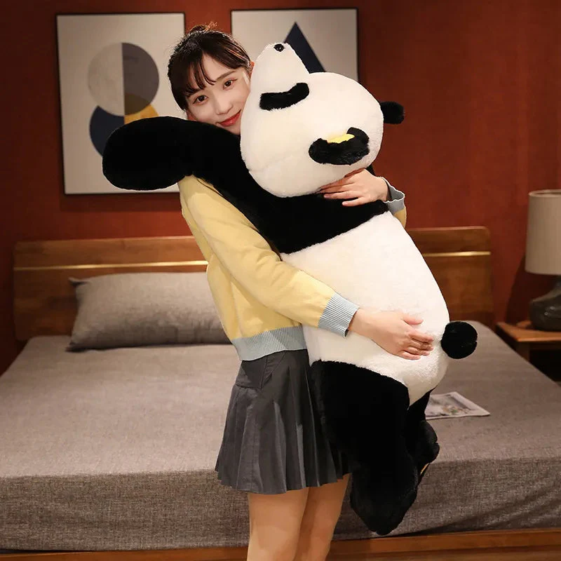 Jumbo Pehmolelu Panda Halattavaksi Lapsille ja Aikuisille - Image 3