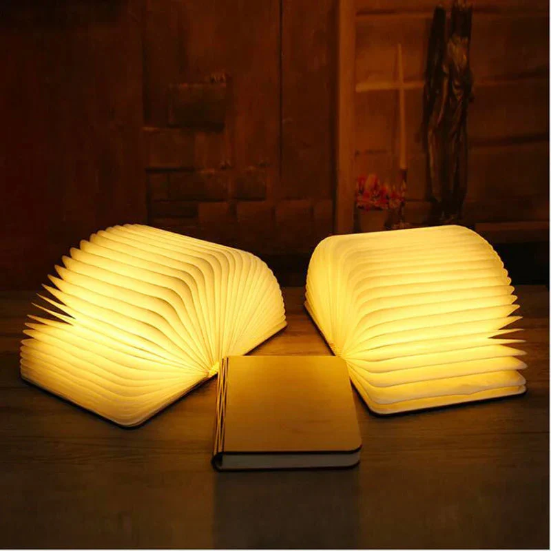 Kannettava LED-pöytälamppu Taitettava Kirjalamppu Tyylikäs Design - Image 3