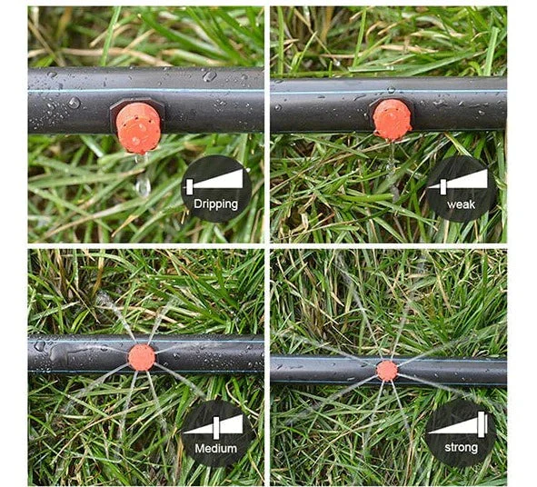 Kastelujärjestelmä Kasveille Tippakastelu AquaFlow 30/100 Pään Paketti - Image 7