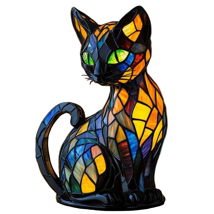 Katt Design -pöytävalaisin, käsintehty, viihtyisään tunnelmaan