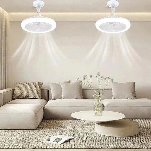 Kattotuuletin LED-valolla ja Kaukosäätimellä Moderni Tuuletin - Image 6