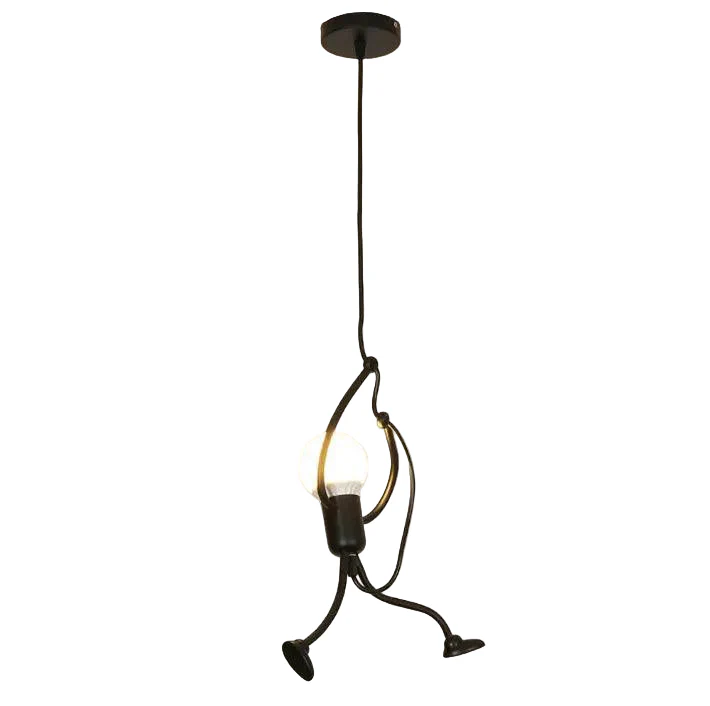 Kattovalaisin Stick Man Moderni LED-muotoilu