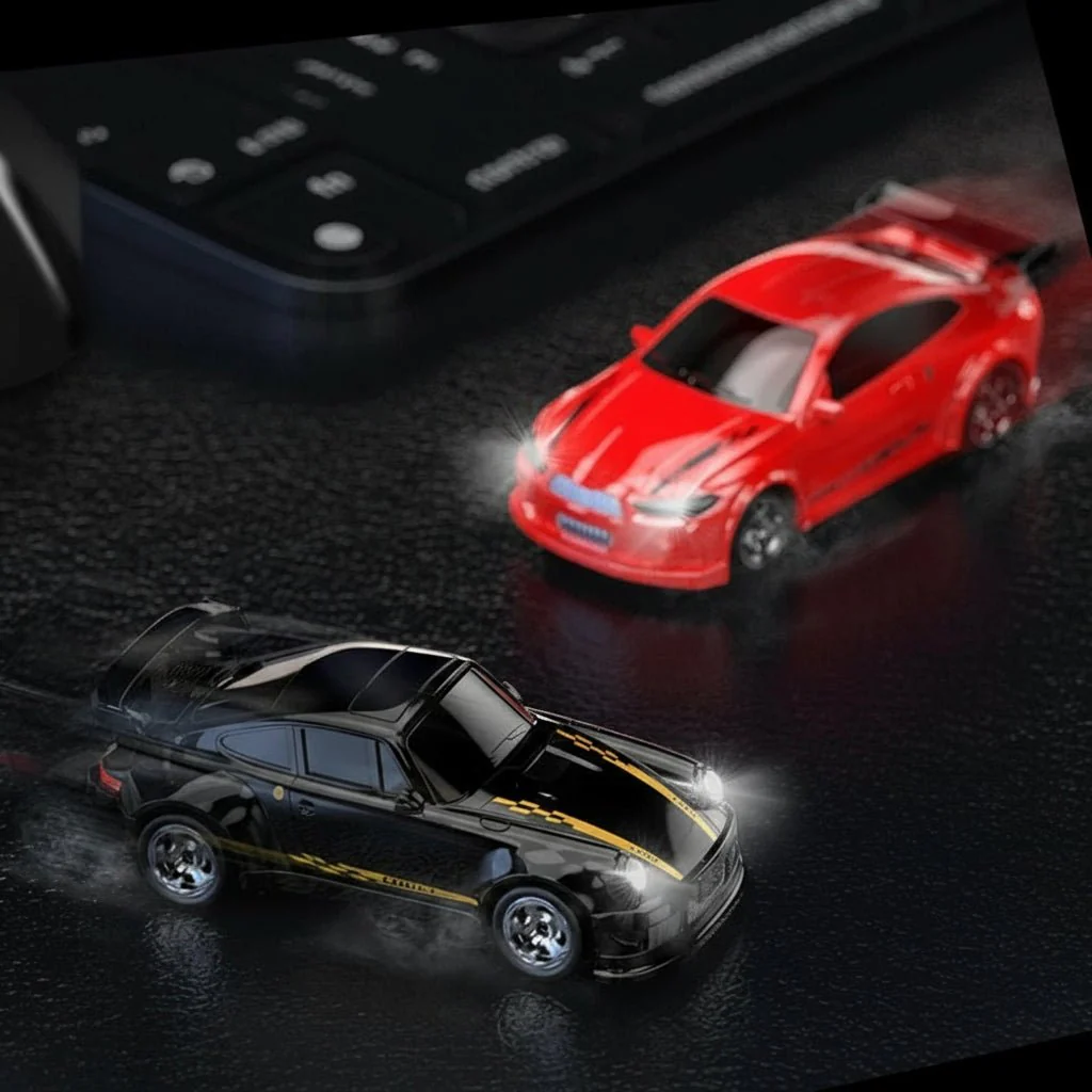 Kauko-ohjattava RC Auto Drift 1:64 Miniatyyri Tarkalla Kaukosäätimellä - Image 7