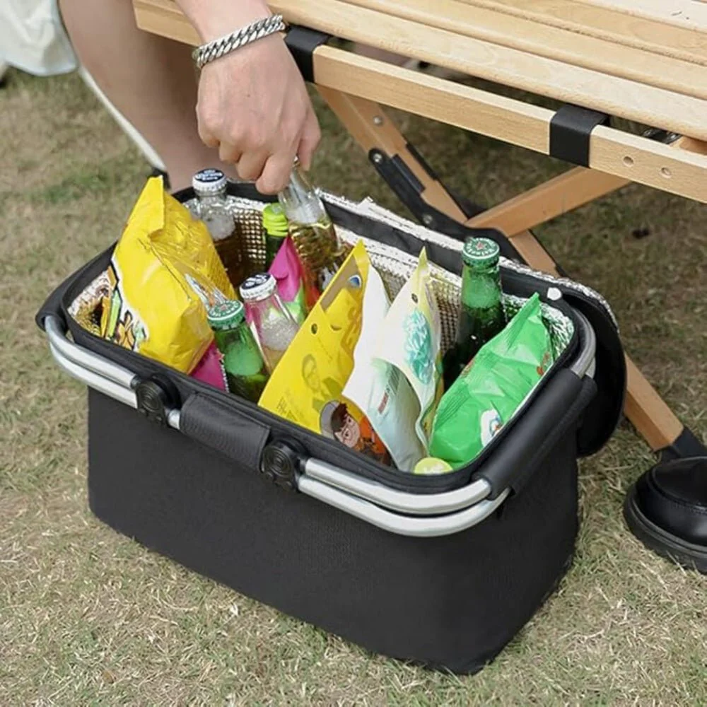 Käytännöllinen Piknikkori Taitettavalla Muotoilulla - Image 3