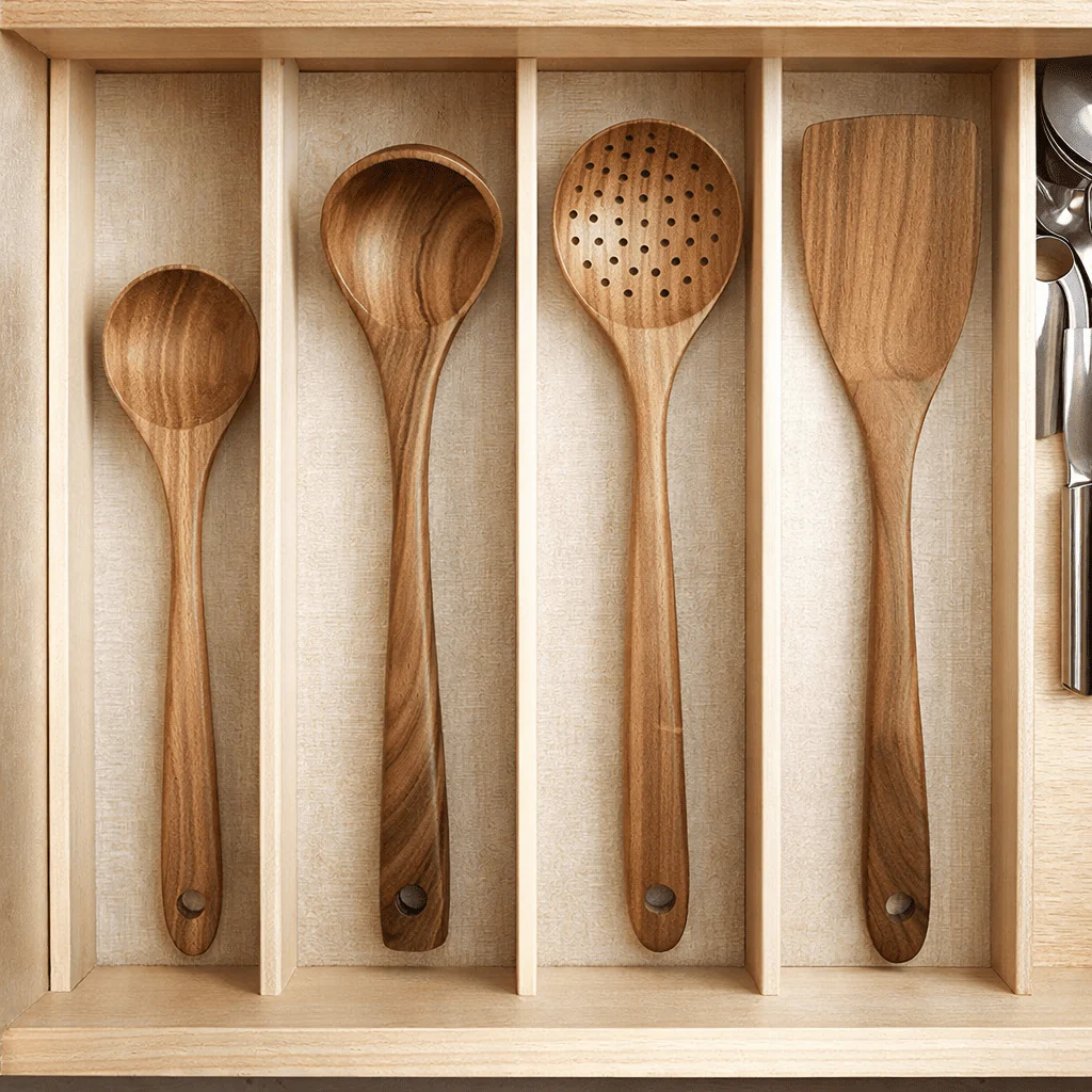 Keittiövälinesarja NordicWood - Toiminnallinen ja tyylikäs - Image 2