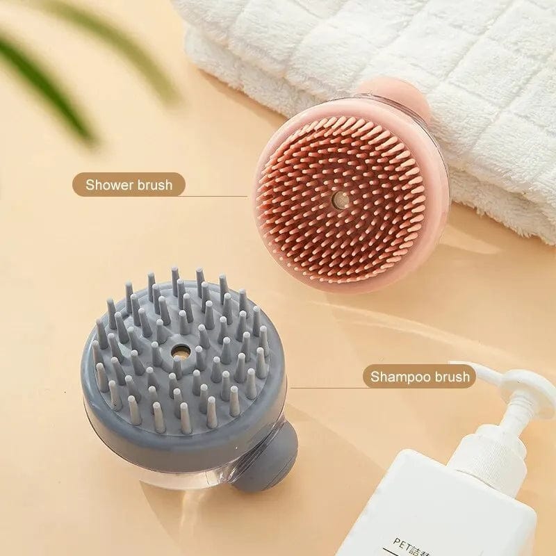 Koiran Kylpyharja Silikonilla ja Shampoo-annostelijalla - Image 2