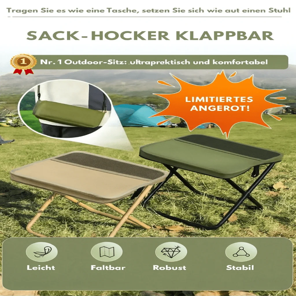 Kokoontaitettava Tuolireppu Ulkoiluun - Image 7