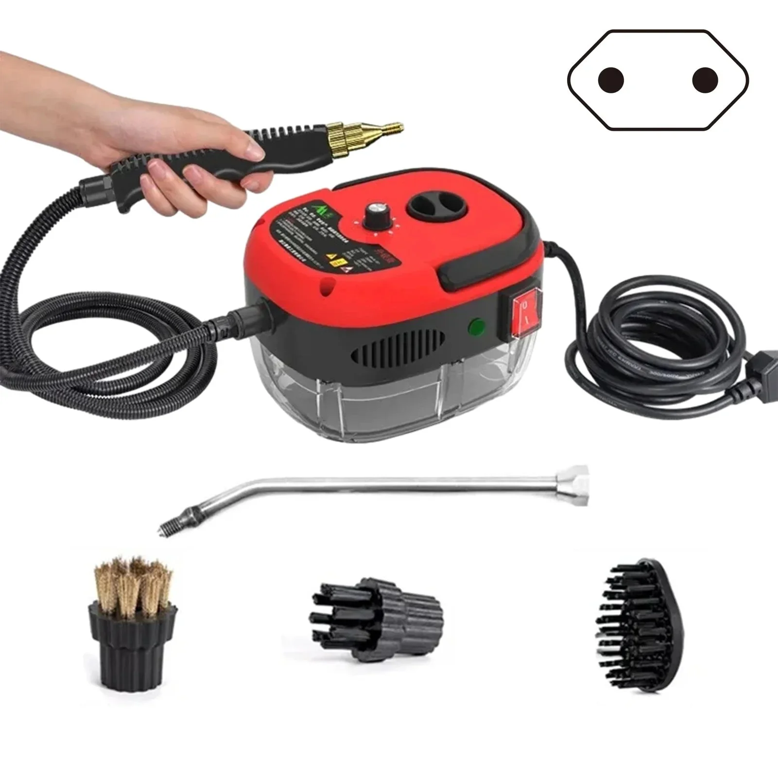 Korkeapaineinen Höyrypesuri 2500 W Monitasoinen - Image 10