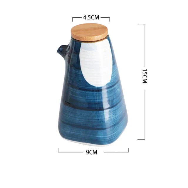 Kreikkalainen Öljy- ja Etikkasäiliö Tyylikkäällä Designilla - Image 3