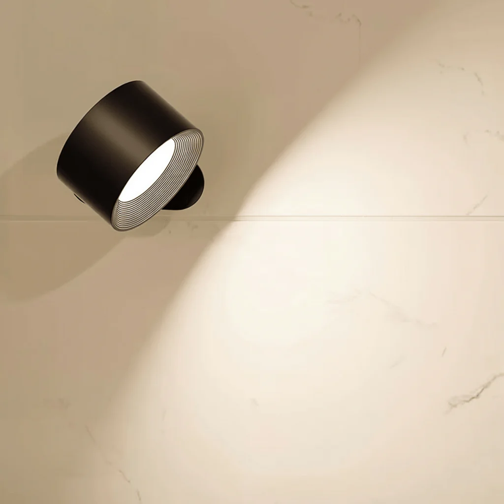 Ladattava Seinävalaisin Kaukosäätimellä Minimalistisella Pohjoismaisella Tyylillä - Image 5