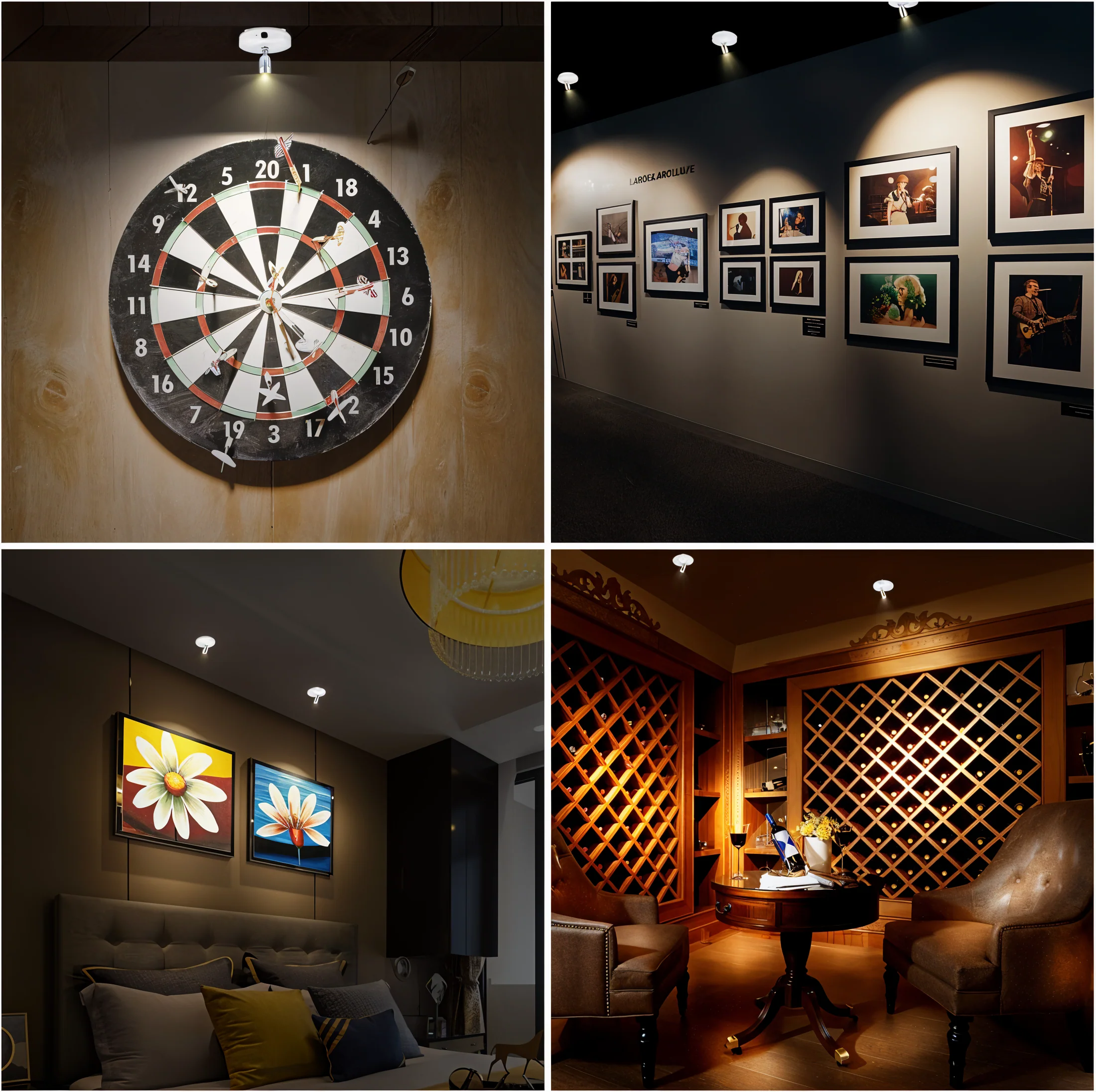 Langaton Mini LED -valokeila Moderni Muotoilu - Image 7