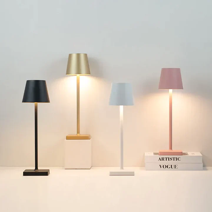 Langaton Pöytävalaisin Moderni Muotoilu LED, Vedenpitävä, Kevyt Muovi ja Metalli - Image 2