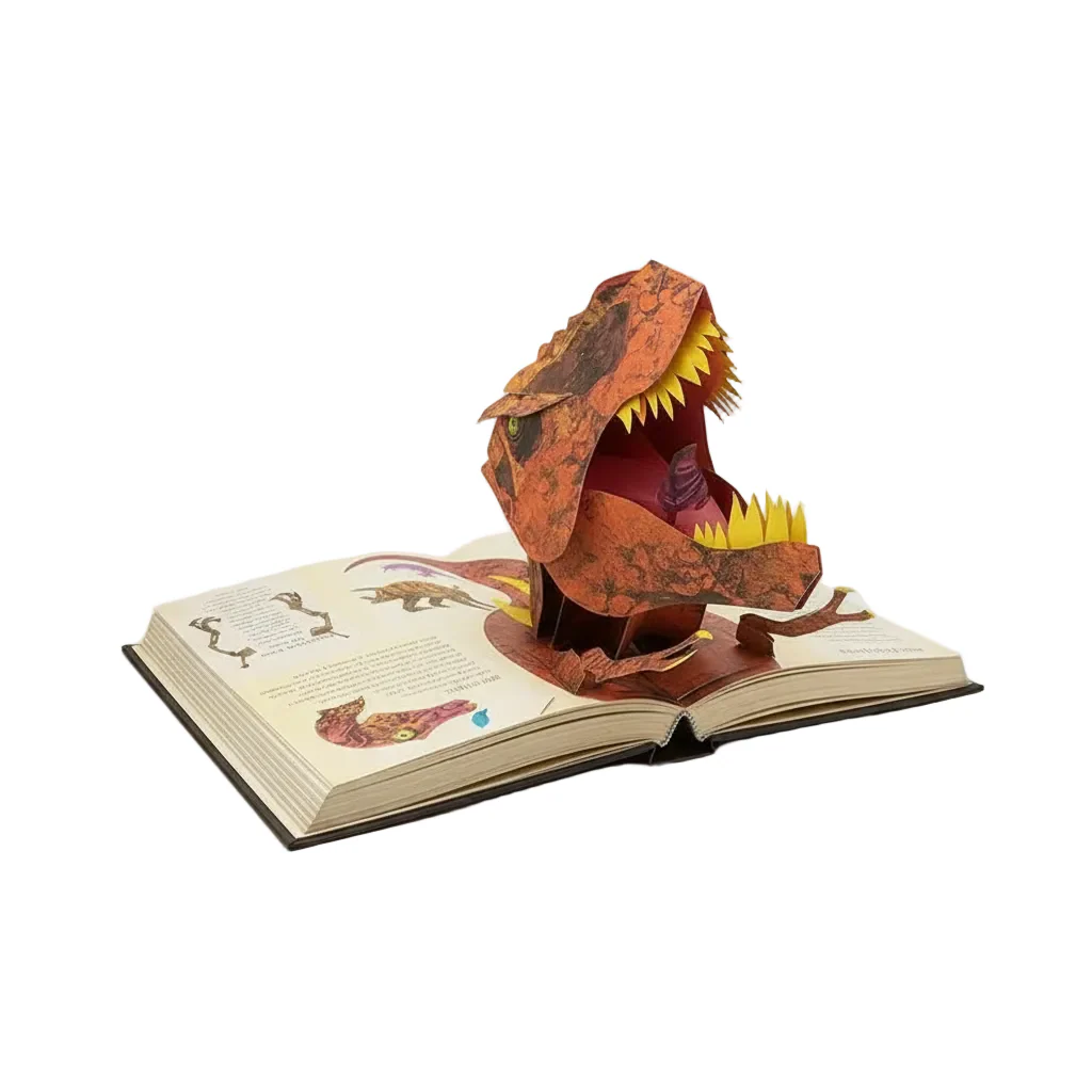 Lasten 3D-ponnahduskirja Dinosaurukset