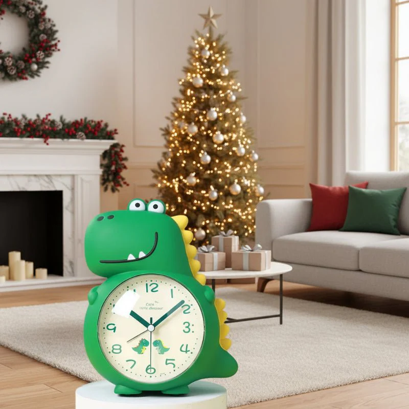 Lasten Dinosauruksen Herätyskello Hellävaraisella Valolla - Image 5