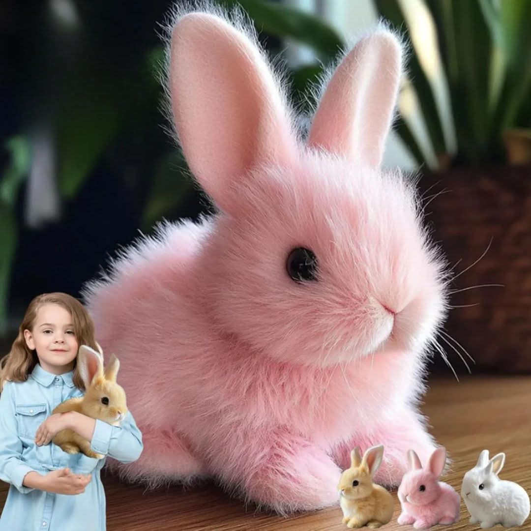 Lasten Interaktiivinen Pehmolelu Hyppivä Kani Leikkeihin - Image 7