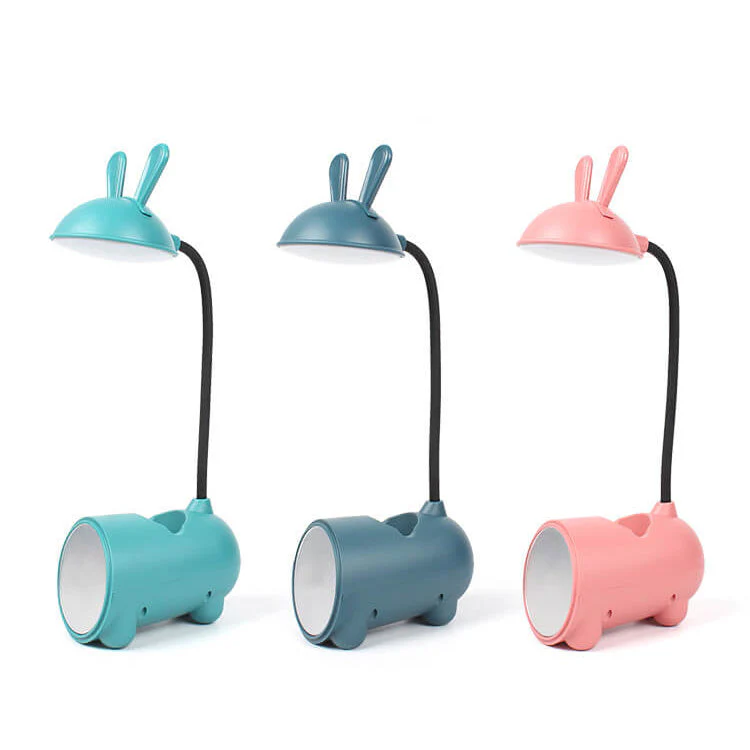 Lasten LED-kosketuslamppu Kanimuotoisella Kynätelineellä - Image 5