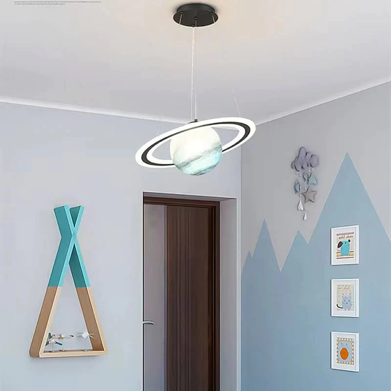 Lasten LED-riippuvalaisin Avaruusaiheinen - Image 9