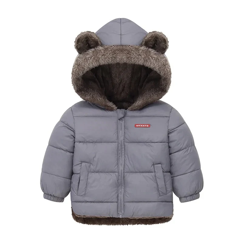 Lasten paksu fleece pehmustettu takki - Image 2
