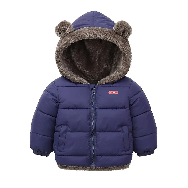 Lasten paksu fleece pehmustettu takki - Image 4