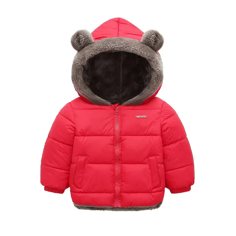 Lasten paksu fleece pehmustettu takki - Image 5