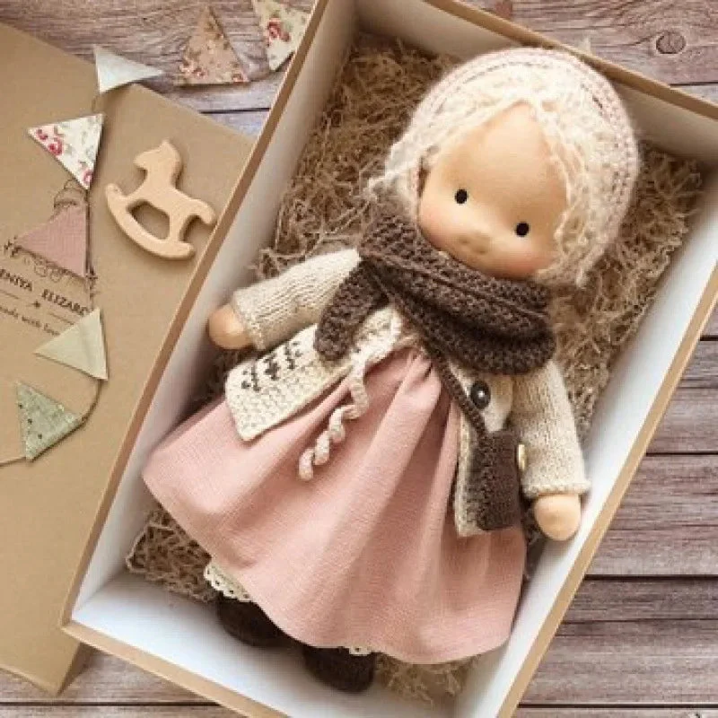Lasten Pehmeä Puuvillanukke Kawaii Design - Image 16
