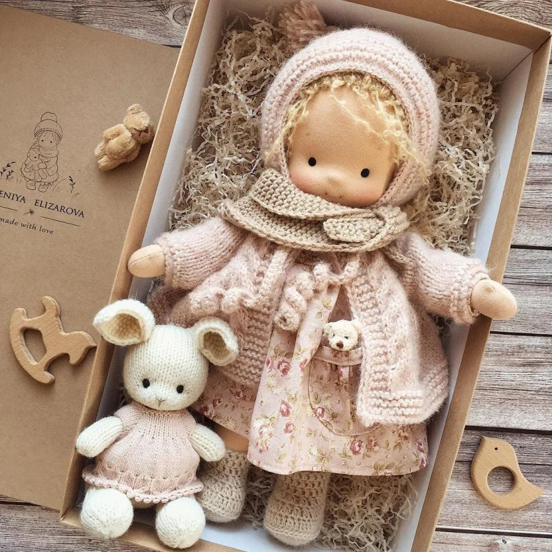 Lasten Pehmeä Puuvillanukke Kawaii Design - Image 18