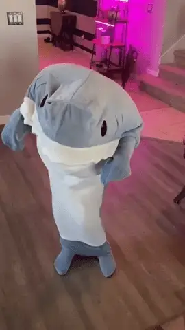 Lasten Peitto Hauskalla Shark Designilla - Image 3