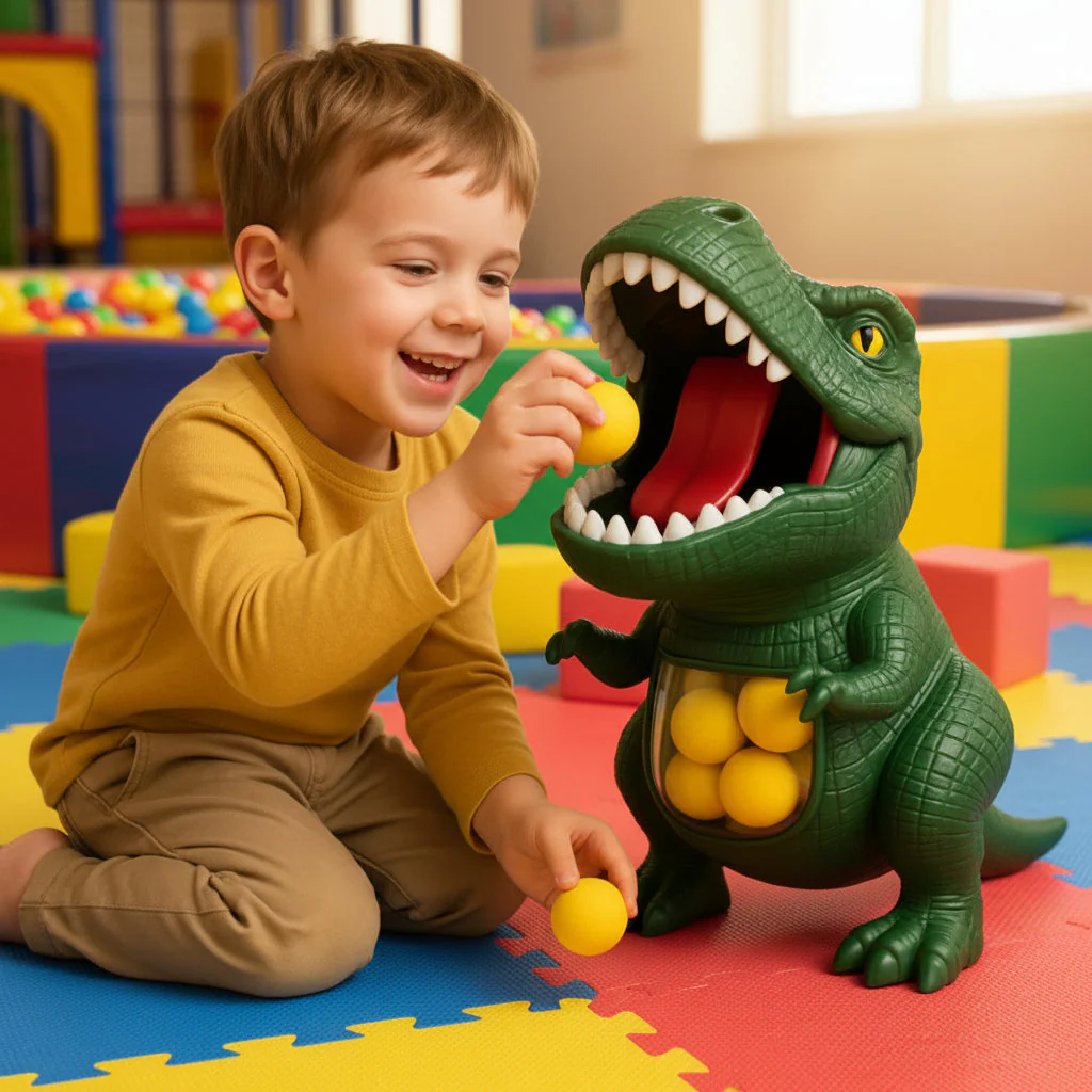 Lasten Peli Dinosaurusteemainen Ammuntapeli Aktiiviseen Leikkiin - Image 2